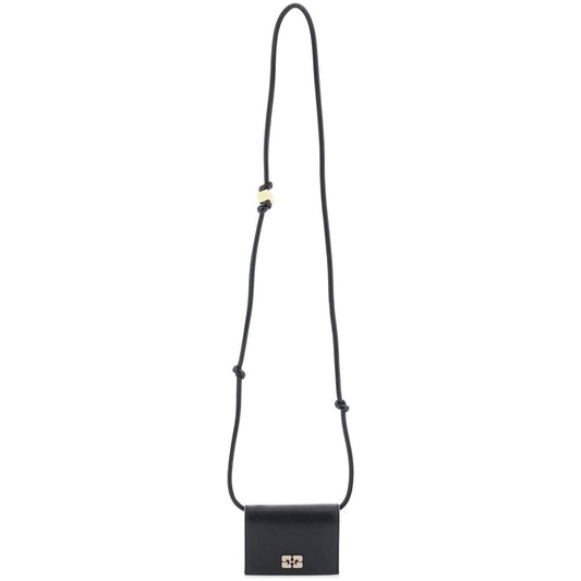Ganni quet\n\nbouquet shoulder bag Small Leather Goods Ganni Dark Slate Gray