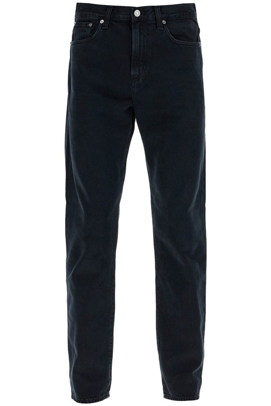 Agolde crushed wash curtis jeans in Jeans Agolde Black
