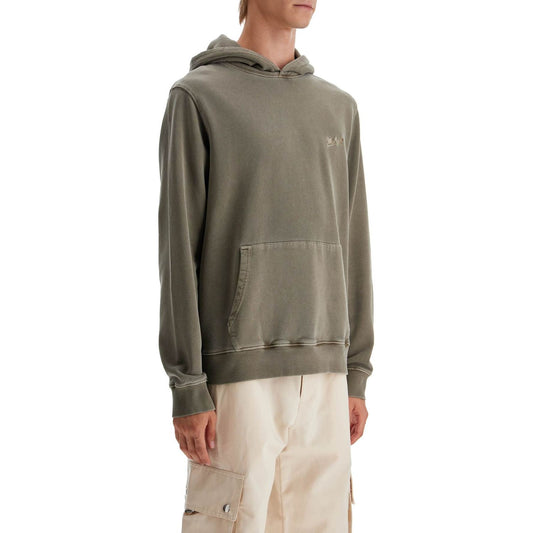 Woolrich hooded sweatshirt with tie-d Topwear Woolrich Dim Gray