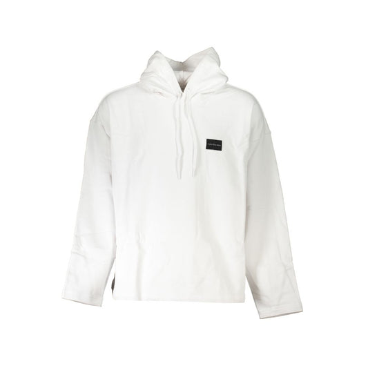 Calvin Klein Bianco Cotton Male Sweatshirt