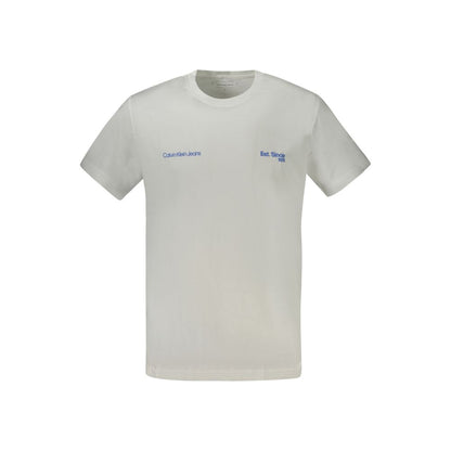Calvin Klein Bianco Cotton Men's T-Shirt