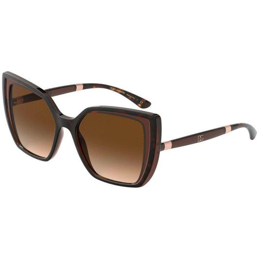 DOLCE & GABBANA MOD. DG MONOGRAM DG 6138 SUNGLASSES & EYEWEAR DOLCE & GABBANA SUNGLASSES Dark Olive Green