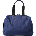 Dolce & Gabbana Blue Nylon Calfskin Hand Shoulder Duffel Bag Dolce & Gabbana Dark Slate Gray