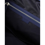 Dolce & Gabbana Blue Nylon Calfskin Hand Shoulder Duffel Bag Dolce & Gabbana Black