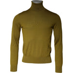 Dolce & Gabbana Brown Cashmere Turtleneck Pullover Sweater TSH86983-46