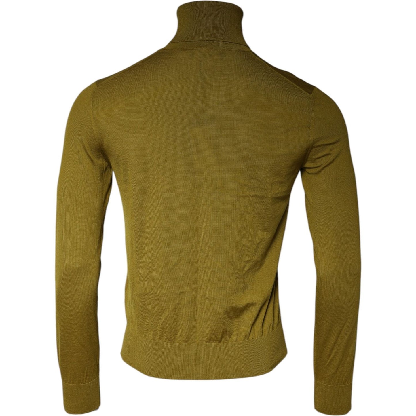 Dolce & Gabbana Brown Cashmere Turtleneck Pullover Sweater TSH86983-46