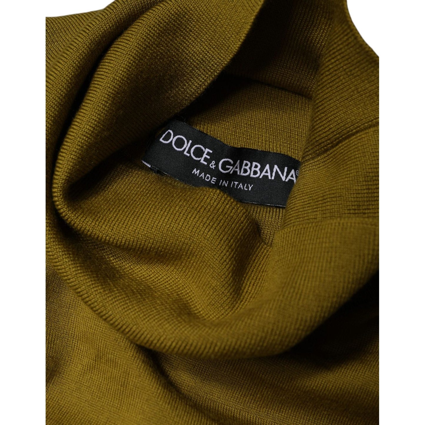 Dolce & Gabbana Brown Cashmere Turtleneck Pullover Sweater TSH86983-46