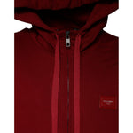 Dolce & Gabbana Red Logo Plaque Hooded Sweatshirt Sweater TSH86969-58
