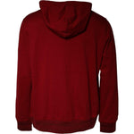 Dolce & Gabbana Red Logo Plaque Hooded Sweatshirt Sweater TSH86969-58