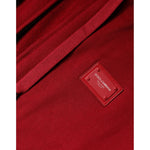 Dolce & Gabbana Red Logo Plaque Hooded Sweatshirt Sweater TSH86969-58