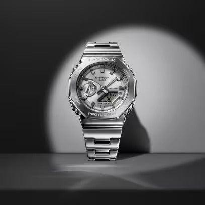CASIO G-SHOCK Mod. OAK G-STEEL CLASSIC SILVER WATCHES CASIO G-SHOCK Dark Slate Gray