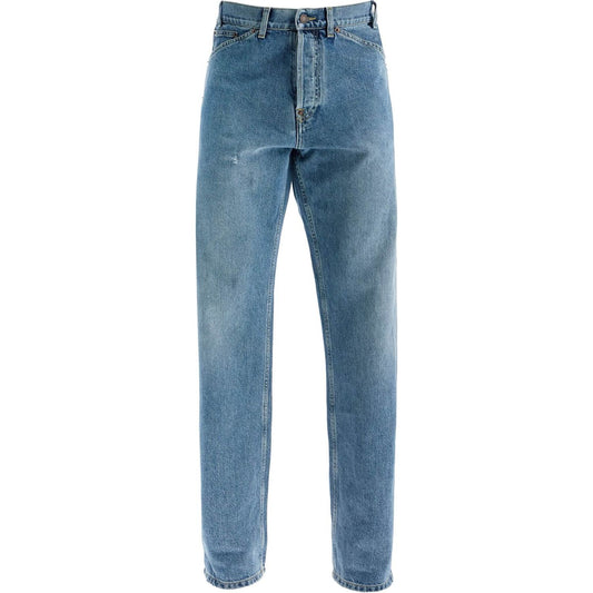 Moschino straight jeans with adjustable waistband Jeans Moschino Slate Gray