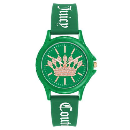 Juicy Couture Green Synthetic Bracelet Watch