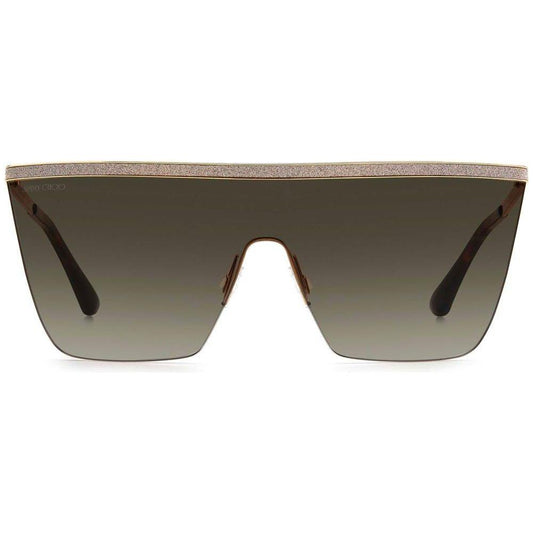 JIMMY CHOO MOD. LEAH_S SUNGLASSES & EYEWEAR JIMMY CHOO Dark Olive Green