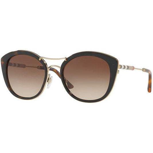 BURBERRY MOD. LEATHER CHECK COLLECTION BE 4251Q SUNGLASSES & EYEWEAR BURBERRY SUNGLASSES Dim Gray
