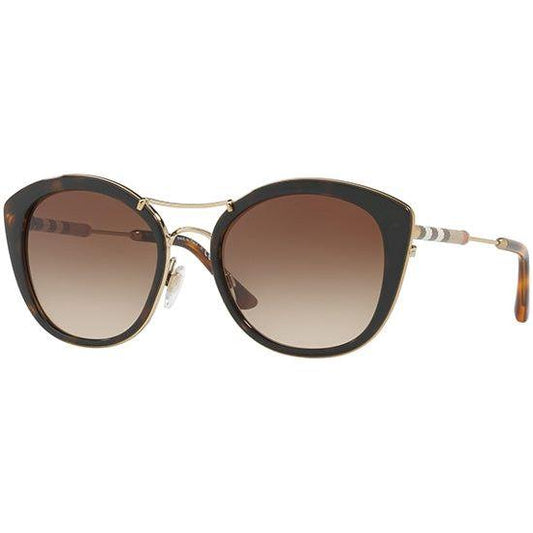 BURBERRY MOD. LEATHER CHECK COLLECTION BE 4251Q SUNGLASSES & EYEWEAR BURBERRY SUNGLASSES Dim Gray