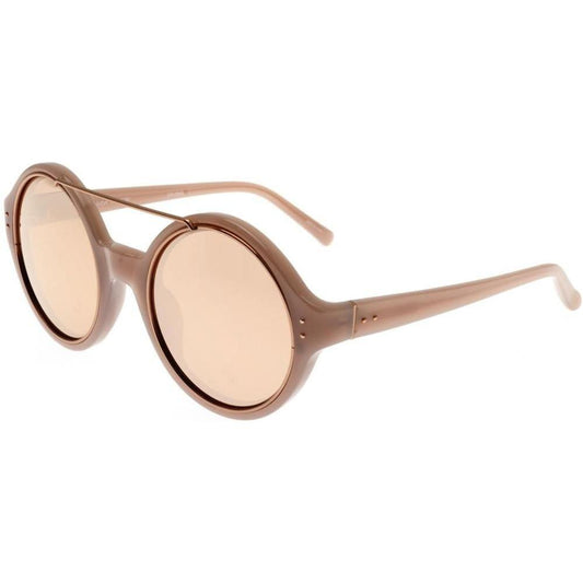 LINDA FARROW MOD. LINDA FARROW 376 DUSKY ROSE GOLD SUNGLASSES & EYEWEAR LINDA FARROW SUNGLASSES Wheat