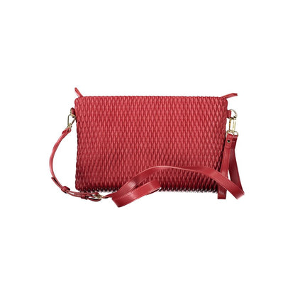Mario Valentino Red Polyurethane Women Handbag
