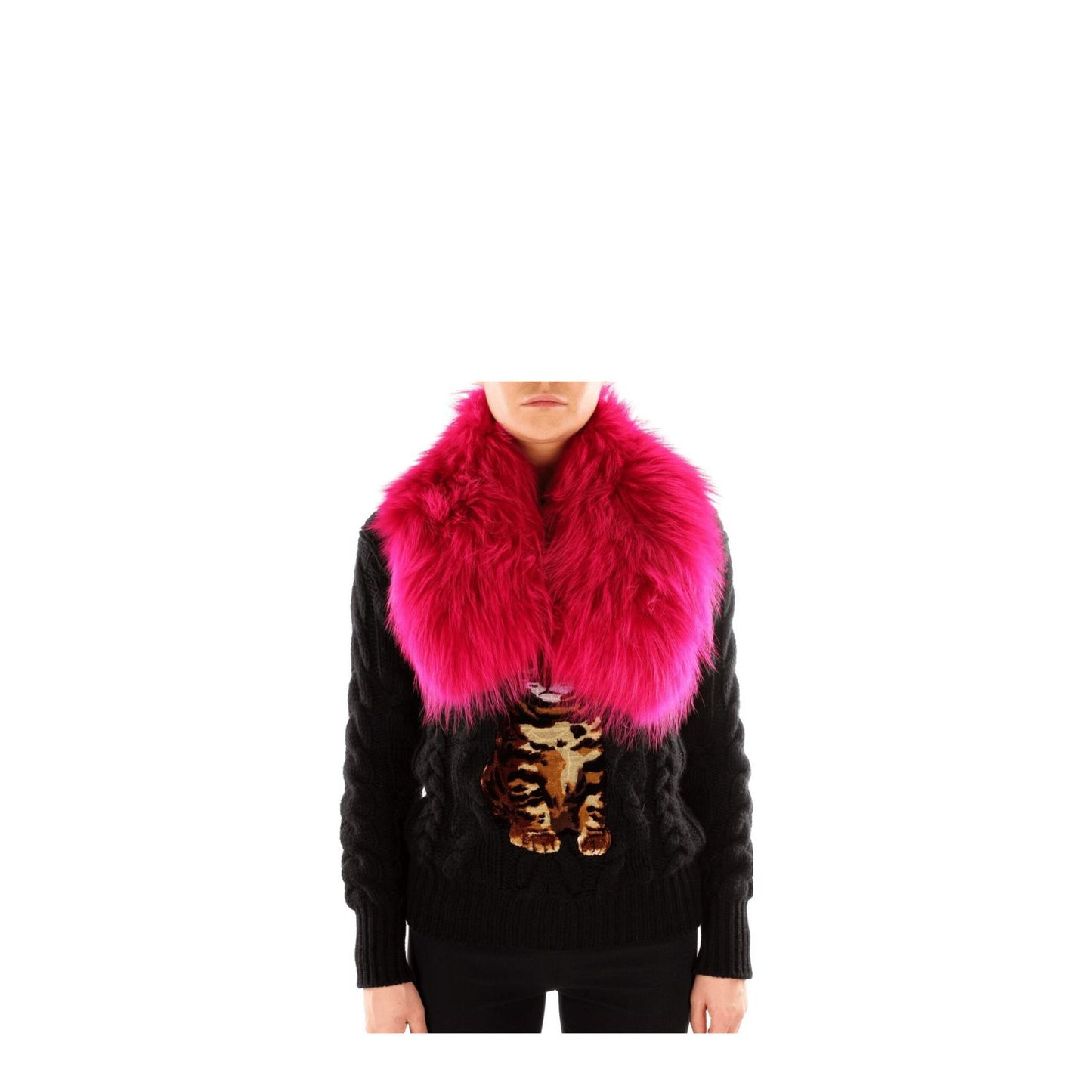 Mr. Mrs. Shirt Pink Fur Foulard