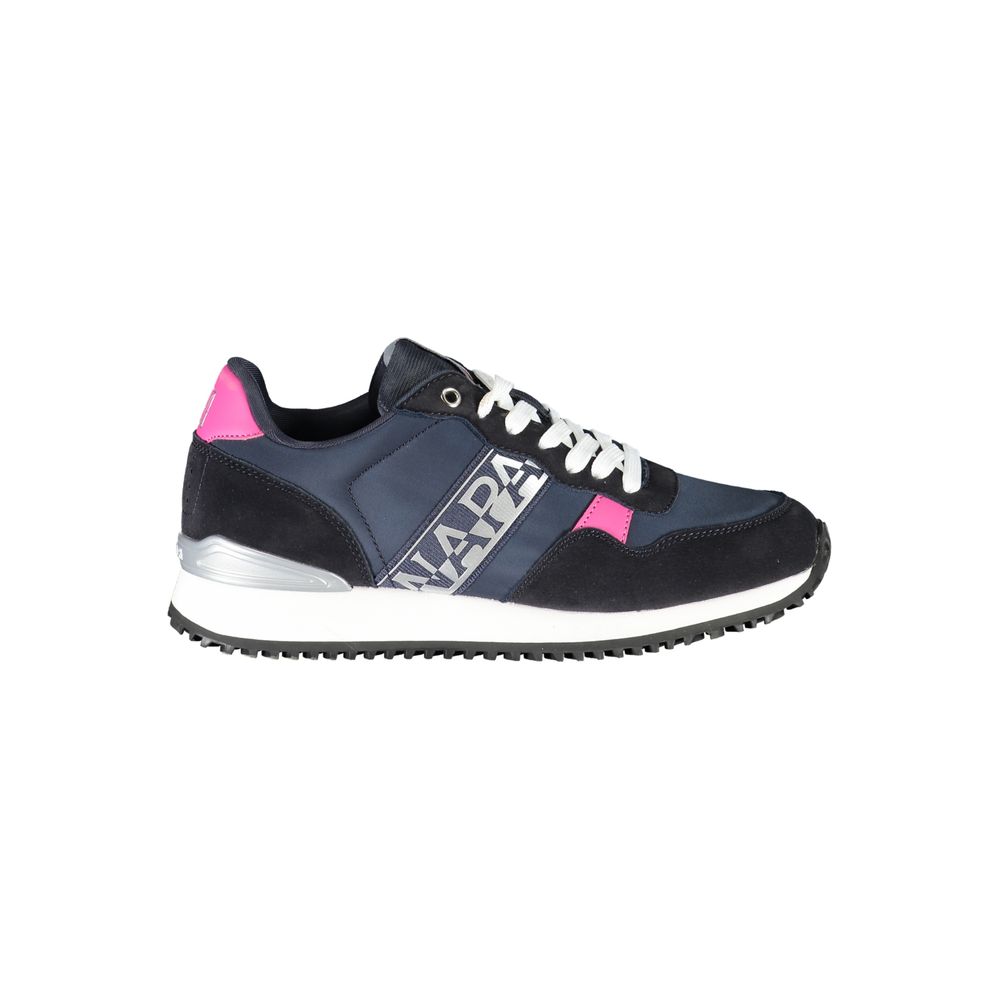 Napapijri Blue Polyester Women Sneaker