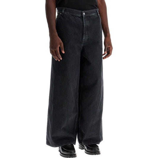 Off White Off-White wide five-pocket jeans with spacious Jeans Off White Black