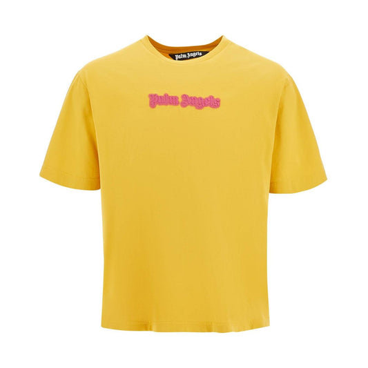 Palm Angels ato  "newborn logo boxy Topwear Palm Angels Sandy Brown