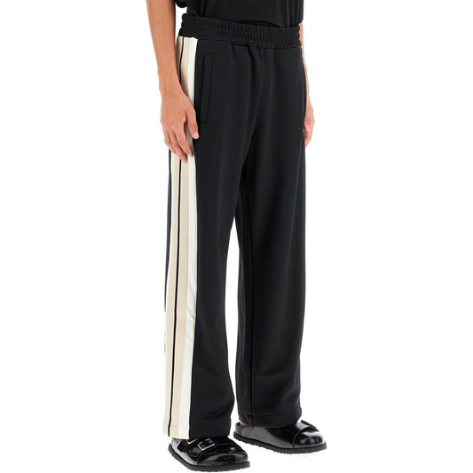 Palm Angels contrast band joggers with track in Trousers Palm Angels Light Gray