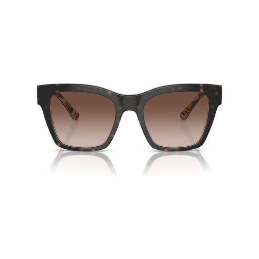 DOLCE & GABBANA MOD. PRINT FAMILY DG 4384 SUNGLASSES & EYEWEAR DOLCE & GABBANA SUNGLASSES Dark Olive Green