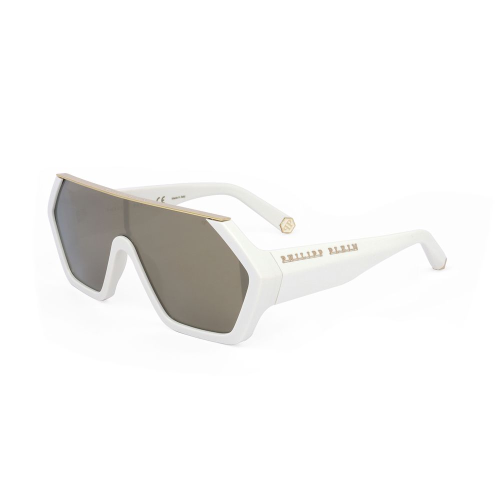 Philipp Plein Black Acetate Sunglasses