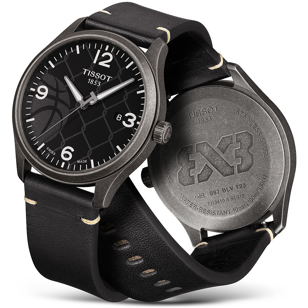 TISSOT Mod. GENT XL 3X3 STREET BASKETBALL Special Pack + Extra Strap WATCHES