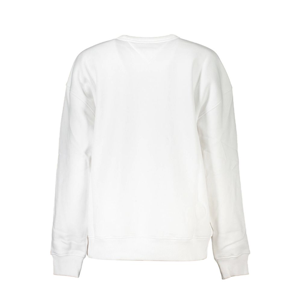 Tommy Hilfiger Bianco Cotton Women Sweatshirt