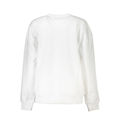 Tommy Hilfiger Bianco Cotton Women Sweatshirt