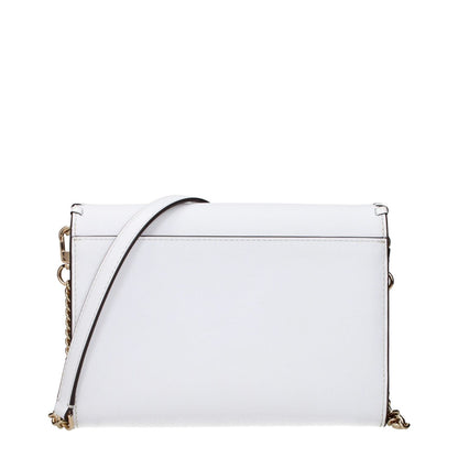 Tory Burch White Leather Clutch Bag