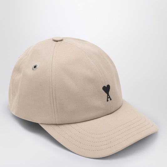 Ami Paris Ami De Coeur coffee milk baseball cap