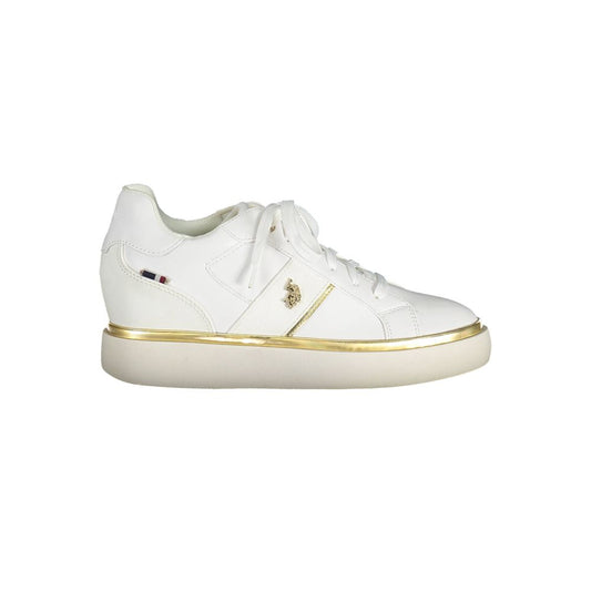 U.S. POLO ASSN. Bianco Poliestere Women Sneaker