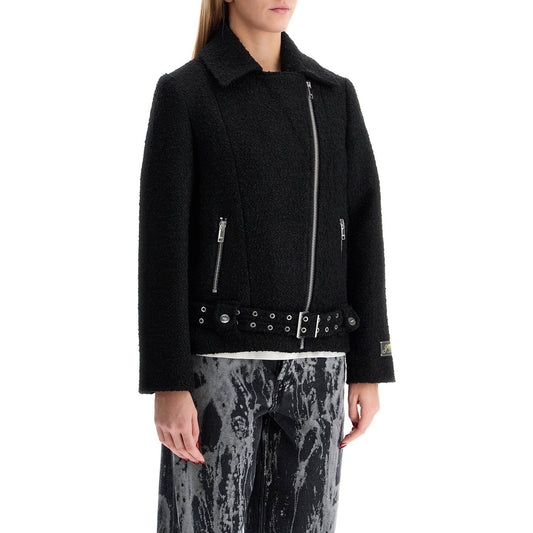 Ganni short bouclã© jacket for