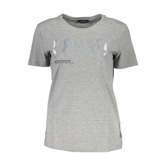 Guess Jeans Brown Cotton Women T-Shirt