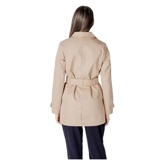 Street One Beige Cotton Jackets & Coat