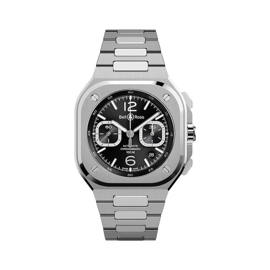 BELL & ROSS MOD. BR05C-BLC-ST_SST WATCHES BELL & ROSS Gray
