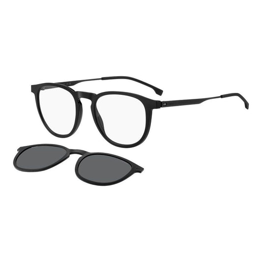 BOSS MOD. BOSS 1640_CS WITH CLIP ON SUNGLASSES & EYEWEAR BOSS SUNGLASSES White Smoke