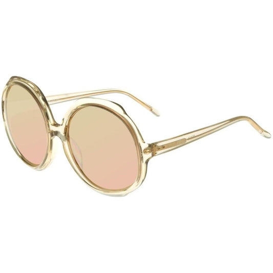 LINDA FARROW MOD. LINDA FARROW 417 ASH ROSE GOLD SUNGLASSES & EYEWEAR LINDA FARROW SUNGLASSES Tan