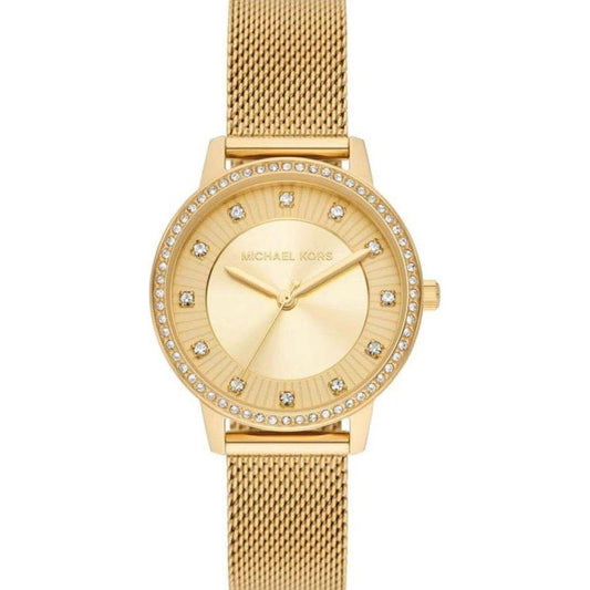 MICHAEL KORS Mod. CRYSTALS WATCHES MICHAEL KORS Tan