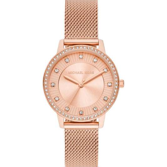 MICHAEL KORS Mod. CRYSTALS WATCHES MICHAEL KORS Wheat