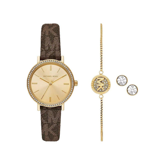 MICHAEL KORS Mod. ADDYSON Special Pack + Bracelet + Earrings WATCHES MICHAEL KORS Dark Slate Gray