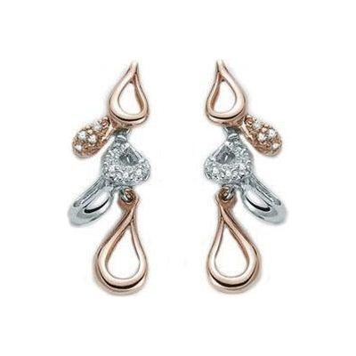 MILUNA Mod. ERD1037BR DESIGNER FASHION JEWELLERY MILUNA Light Gray