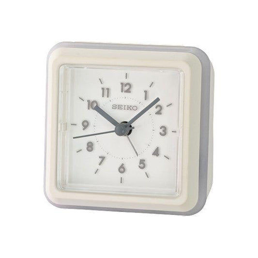SEIKO CLOCKS WATCHES Mod. QHE182W WATCHES SEIKO CLOCKS Light Gray