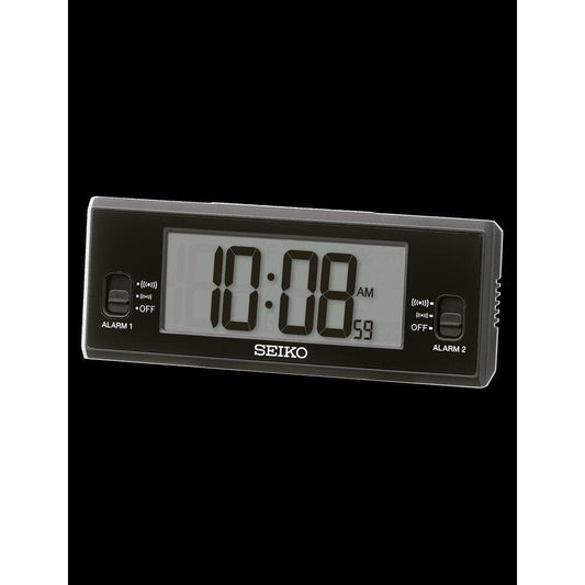 SEIKO CLOCKS WATCHES Mod. QHL093K WATCHES SEIKO CLOCKS Black