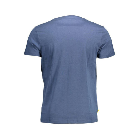 Timberland Blue Organic Cotton Men T-Shirt